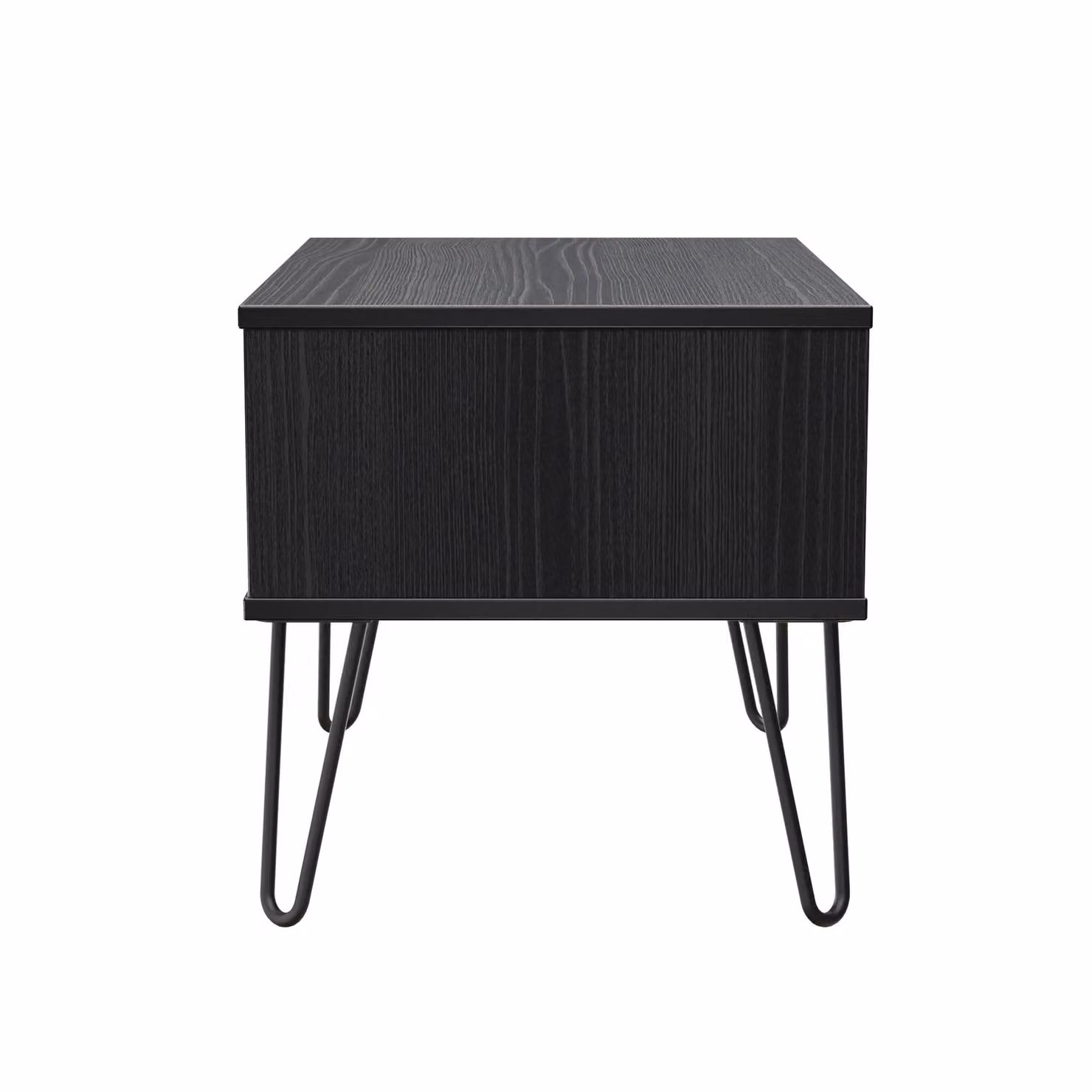 2 U Islay Wide Side Table with 1 Drawer in Black – 2