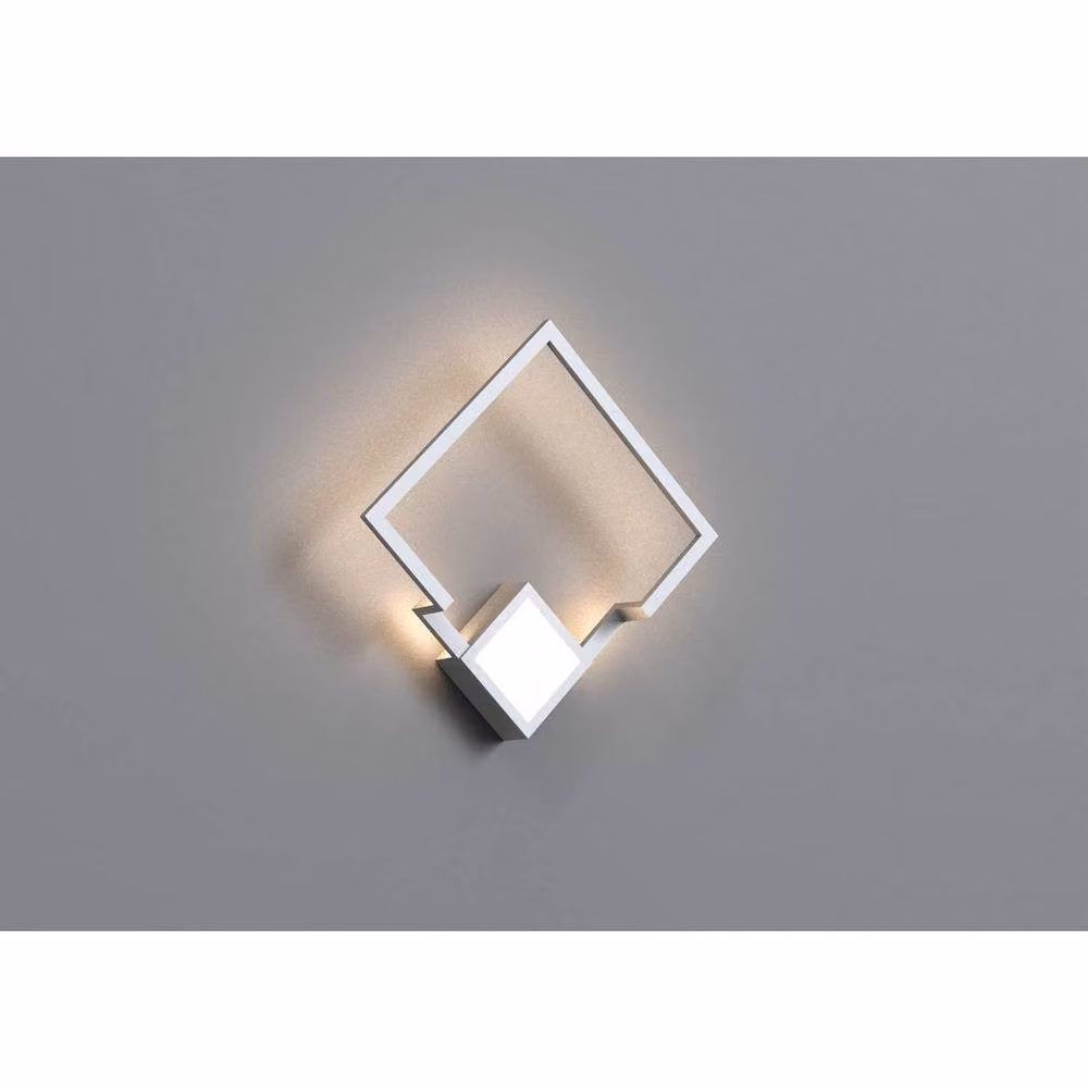 Netlighting Boutique Square Dimmable LED Wall Lamp, White, 18W, 3000K, 1150lm – 2