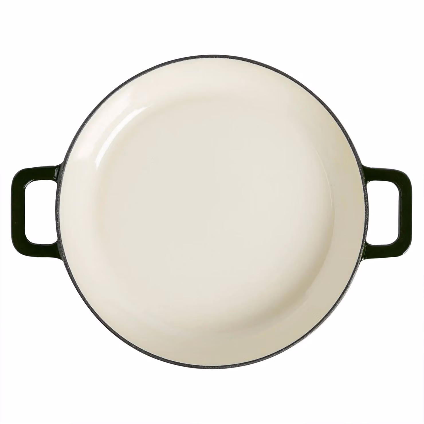 Argon Tableware 2pc Cast Iron Casserole Dish Set with Self-Basting Lids, 2.3l & 4.68l, Green – 3