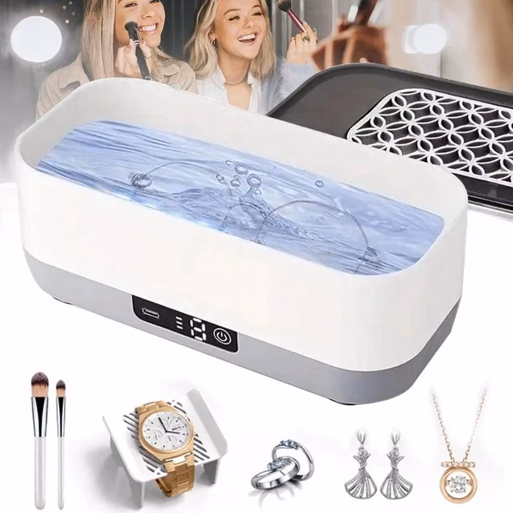 SPETLEK Ultrasonic Jewellery Cleaner Machine in White – 2