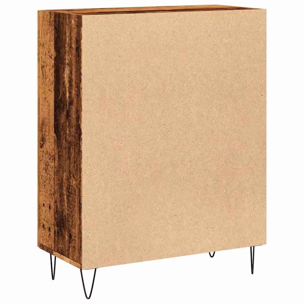 Berkfield Home Classic Sideboard in Brown Old Wood, W/D/H: 69.5 x 34 x 90 cm – 5