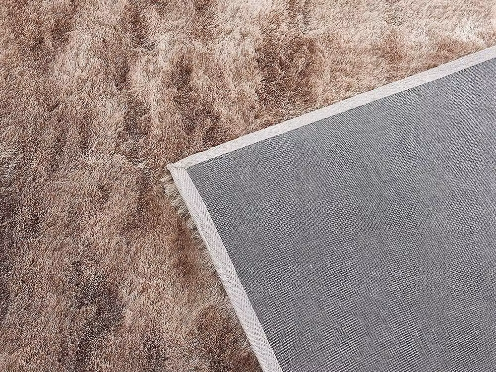 Vente-unique Ultra Soft Shaggy Shag Rug in Taupe and Beige, W: 120 cm, D: 170 cm – 4