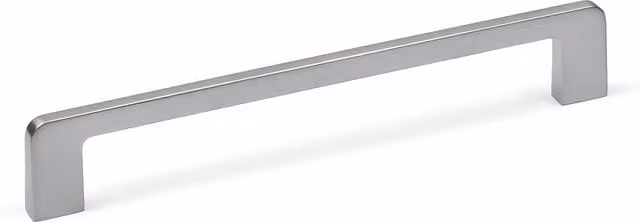 Handle & Home Brushed Grey Square Bar Cabinet Handle Pull