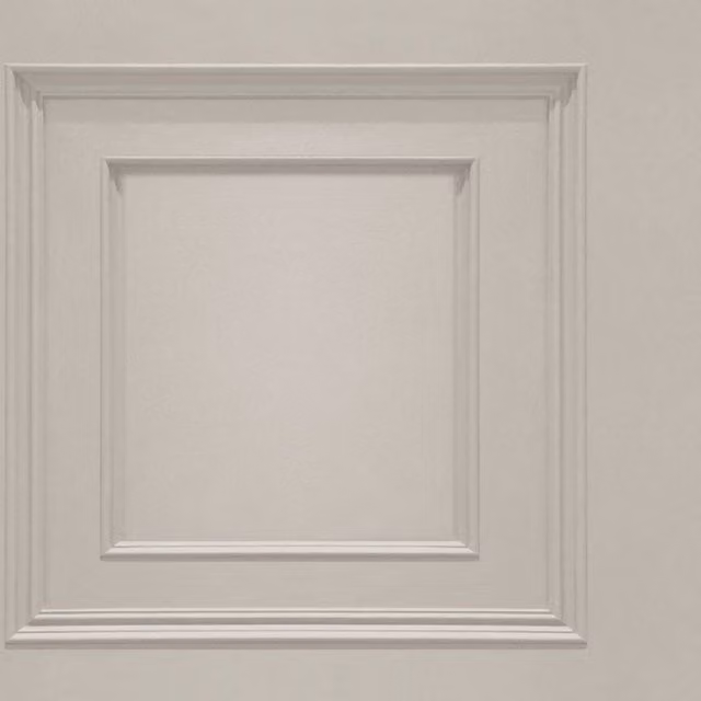 Belgravia Oliana Abstract Geometric Panel Wallpaper in Cream and Beige