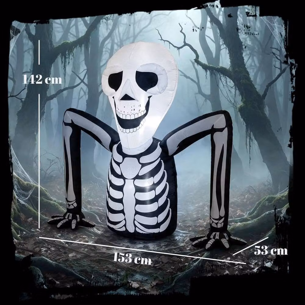 EONLION Inflatable Scary Ground Crawli Multicolour Halloween Decoration for Indoor and Outdoor Use – 2