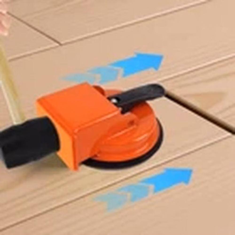 EONLION Floor Gap Fixer Tool Suction Cup for Laminate and Vinyl Flooring, Orange – 2