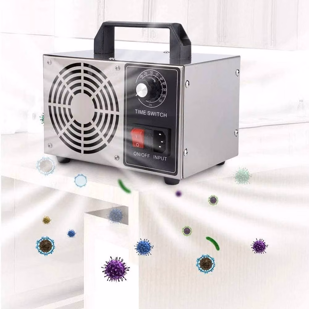 VOGREX Silver Ozone Generator with Timer for Odour and Dust Removal – 2