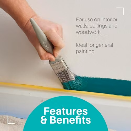Harris Walls & Ceilings Essentials 11 Piece Decorating Set for Water Based Paint in Multicolour – 6