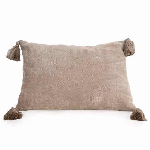 Madison & Mayfair Rectangular Beige Cushion W/D/H: 60 x 40 x 40 cm