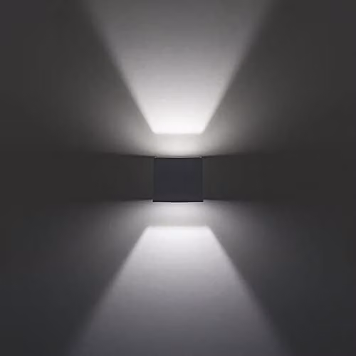 Netlighting Rex LED Outdoor Wall Light in Grey, IP54 Rated – 3