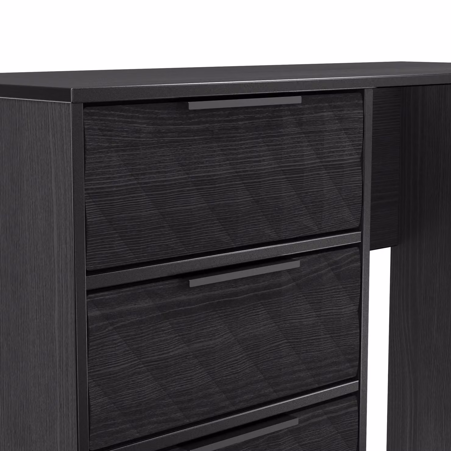 2 U Islay 4 Drawer Vanity in Black – 3