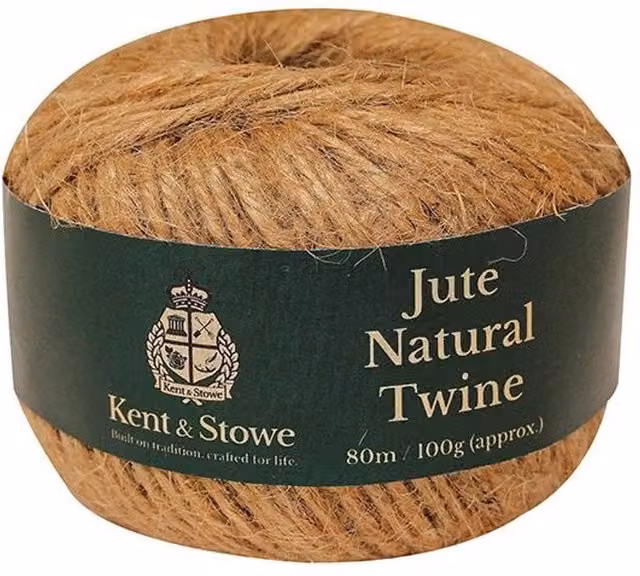 Kent & Stowe Jute Twine in Natural Brown/Beige, 100g – 1