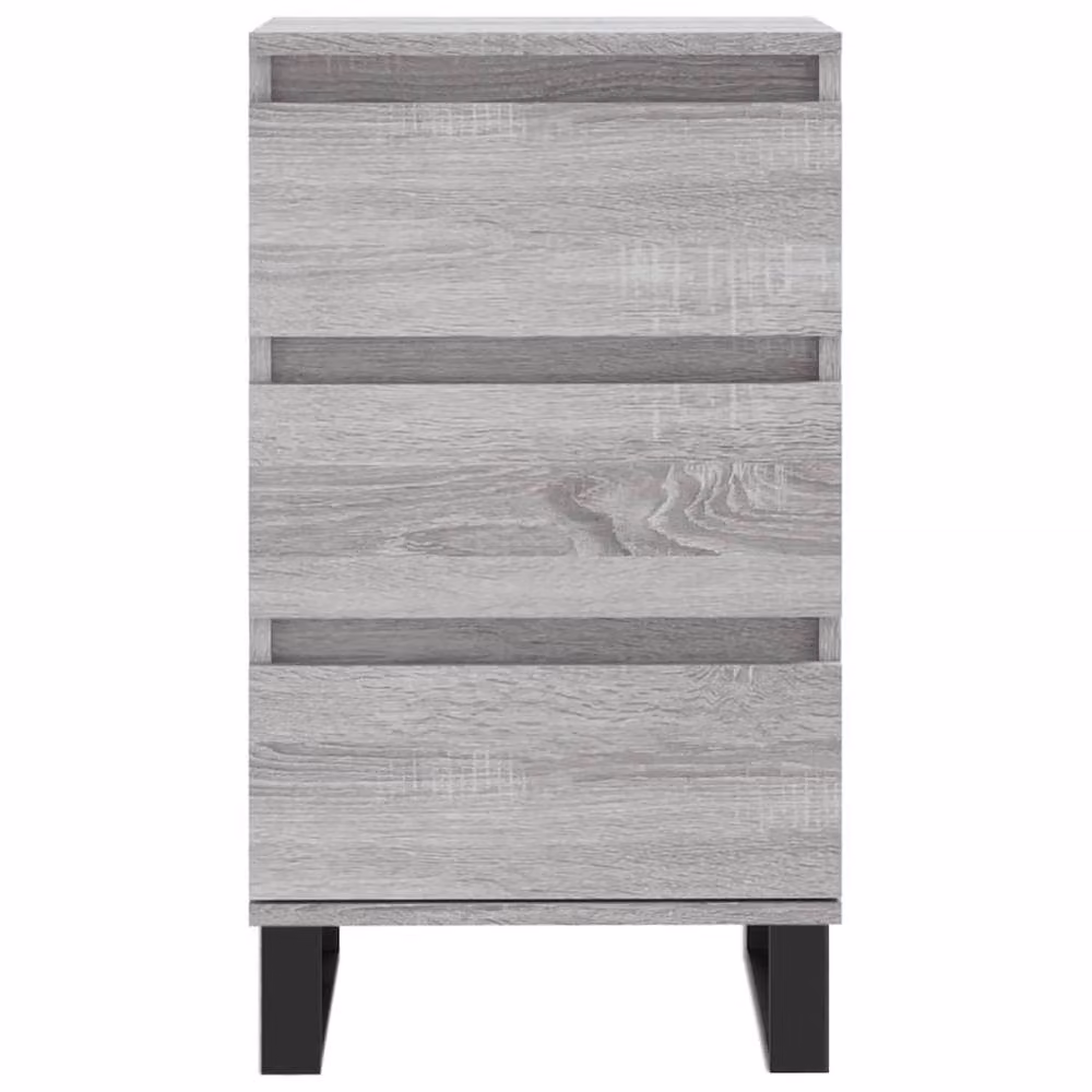 Berkfield Home Grey Sonoma Sideboard in Engineered Wood W/D/H: 40 x 35 x 70 cm – 2