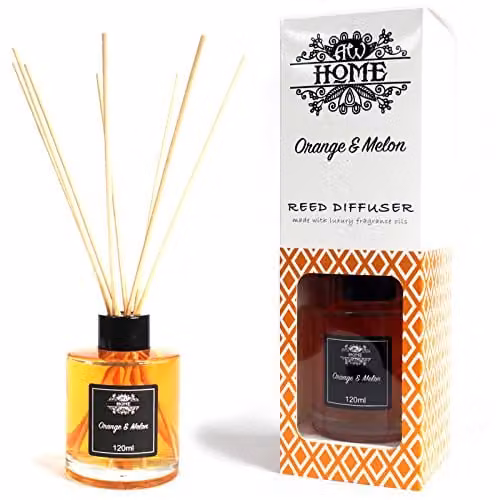KDMD Orange and Melon Reed Diffuser, 120ml