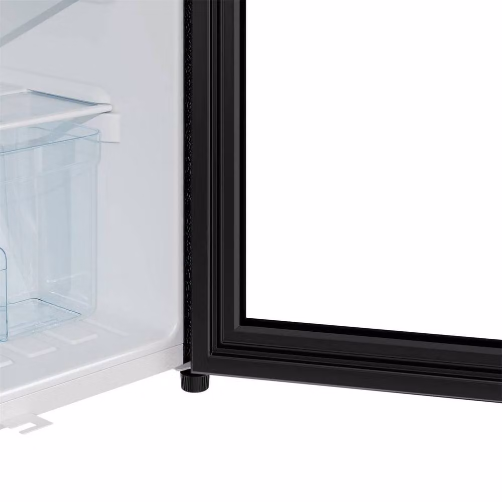 PAWNORA 43L Black Under Counter Fridge Chiller with Zero Degree Zone – 3