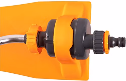 St Helens Home & Garden Orange Rectangular Oscillating Sprinkler with 15 Nozzles – 2