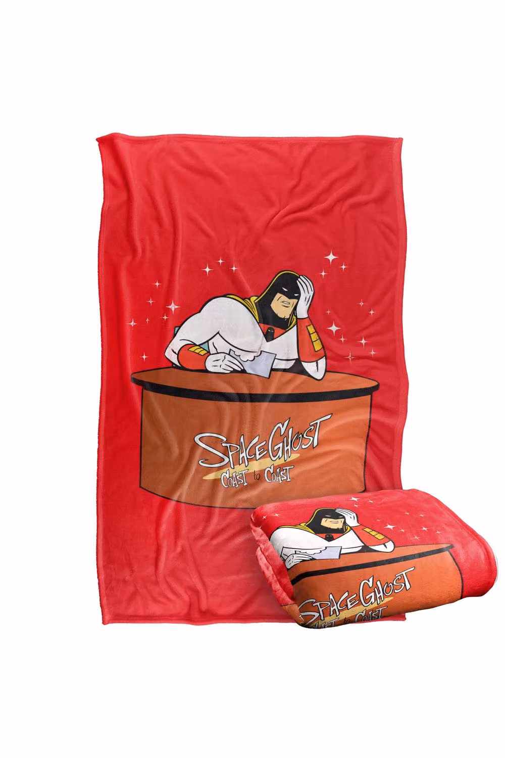 Cartoon Network Space Ghost Great Galaxies Extra Large Super Soft Fluffy Polyester Throw Blanket in Multicolour – 2