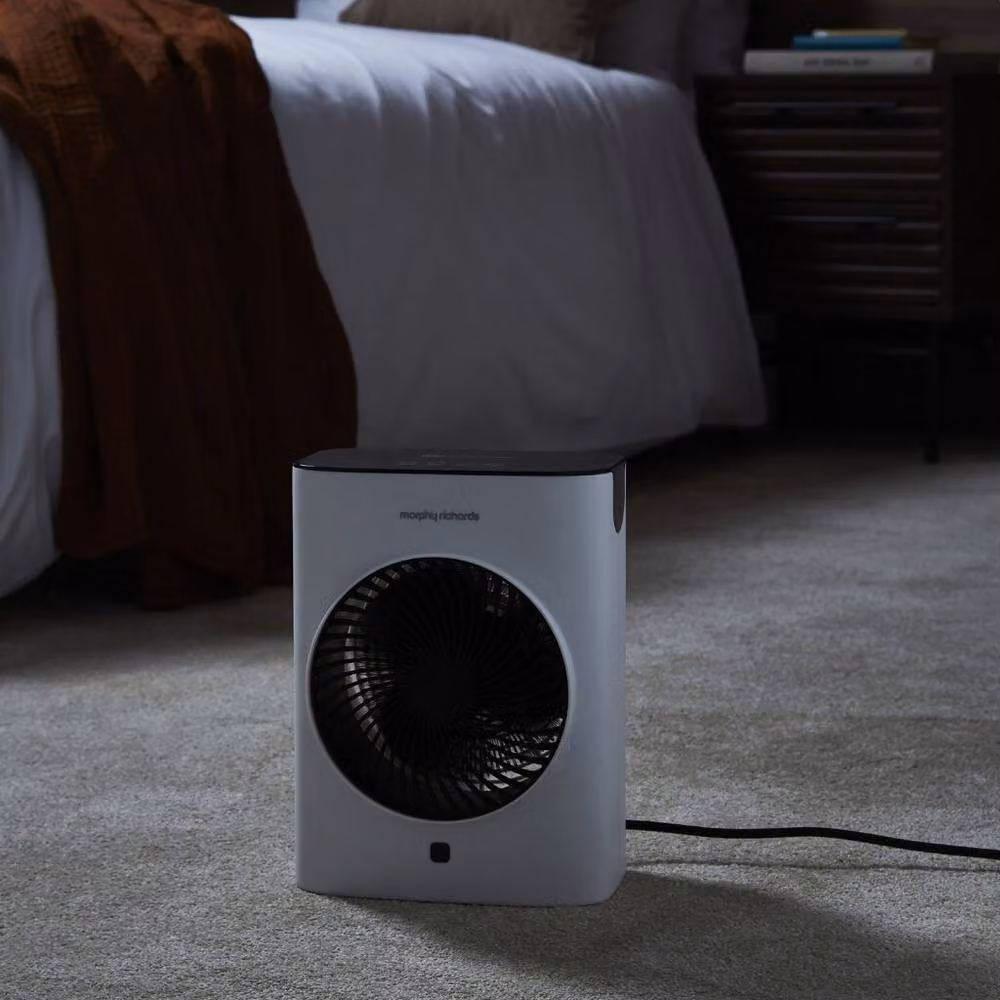 Morphy Richards HeatFlux 2kW Upright Fan Heater with Remote Control and Thermostat, White – 10
