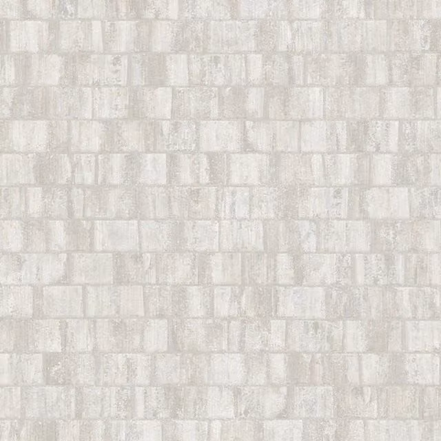 I Love Wallpaper Abstract Geometric Messina Tile Wallpaper in Beige and Gold