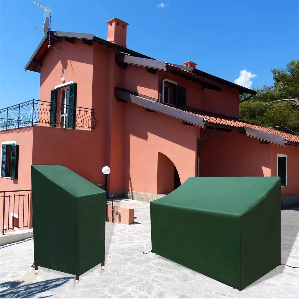 Nordara Waterproof UV Protected 3 Seater Garden Bench Cover in Dark Green – 4