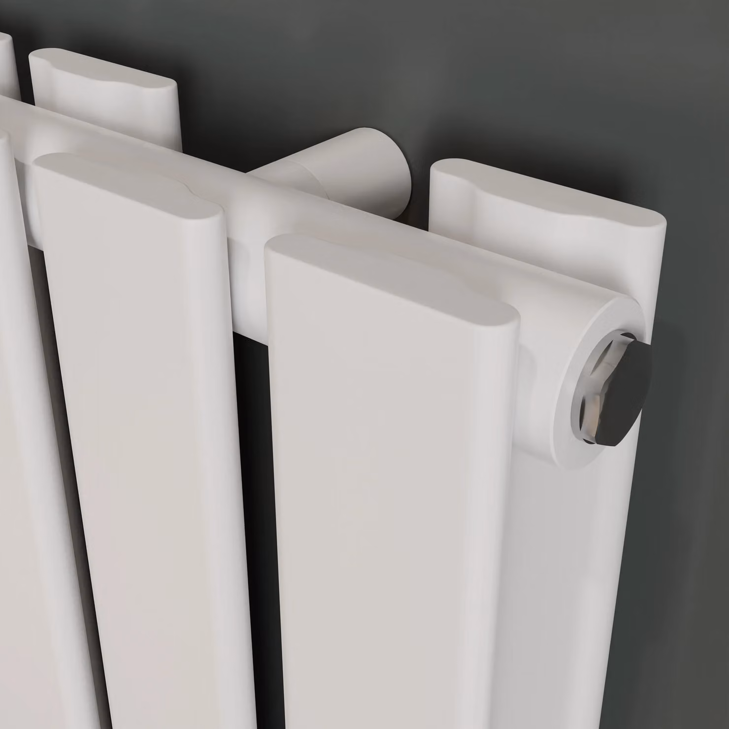 Agadon Lola Duplex Electric Designer Panel Radiator in White, W: 160 cm, H: 37.2 cm – 3