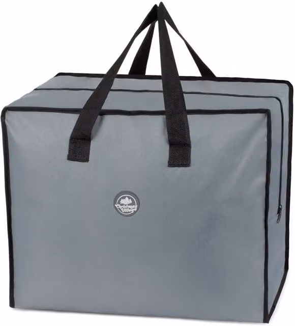 Christmas Village Premium Christmas Decoration Storage Bag in Grey