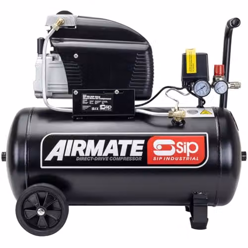 SIP RC2/50 Direct Drive Air Compressor, Black, 50L, 1.5kW, 8 Bar – 2