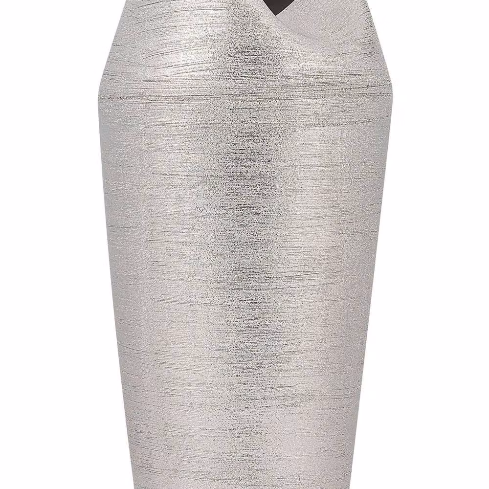 Wyld and Coco Silver Stoneware Vase, Height: 33 cm – 2