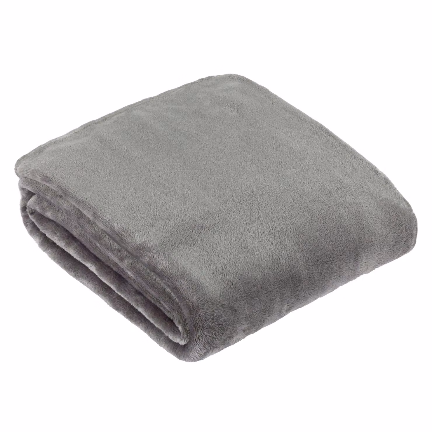Furn Harrow Fleece Throw in Grey, W/D/H: 140 x 180 cm – 2