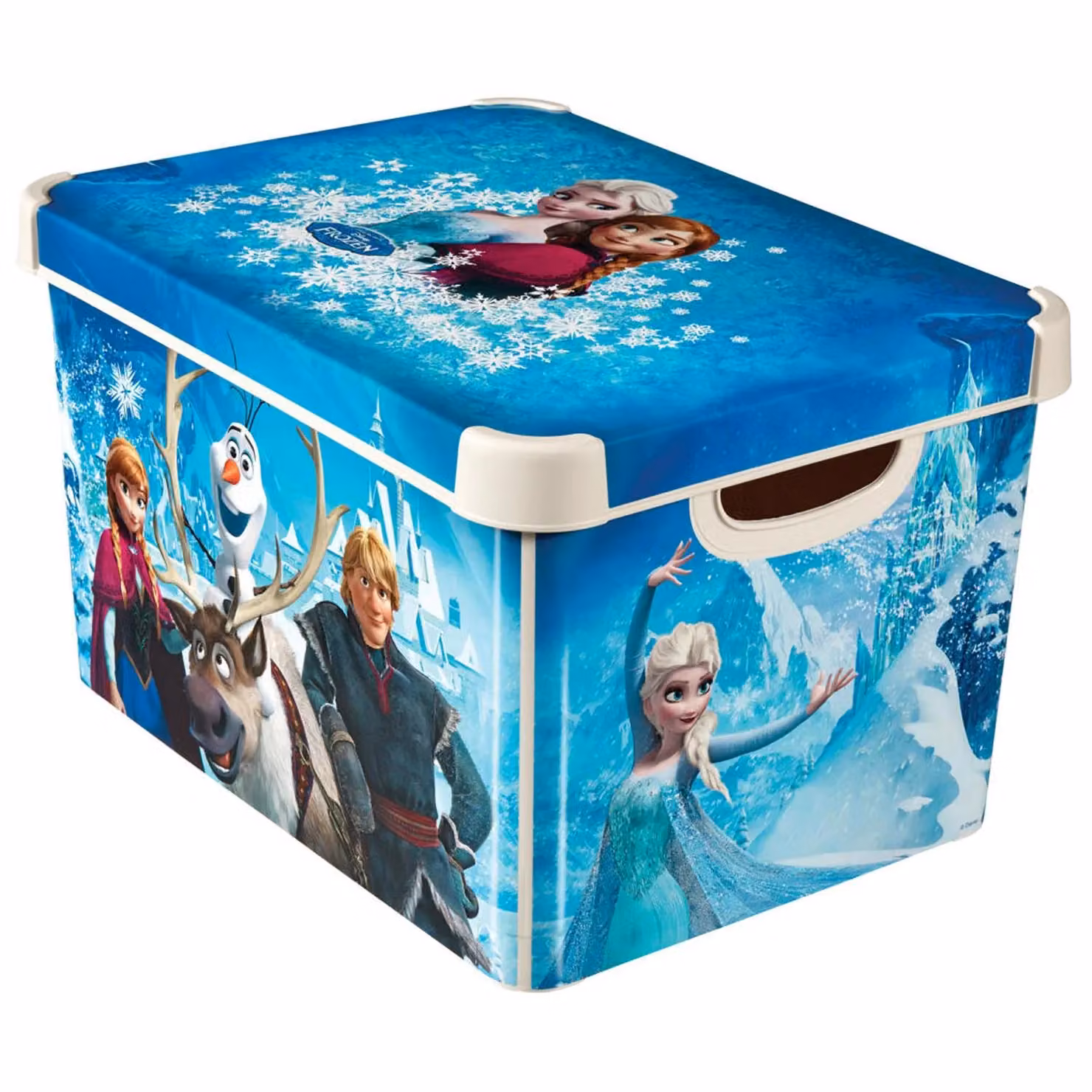Curver Frozen Themed 3 Piece Storage Set with 22L Box and 45L Tub in Multicolour – 2