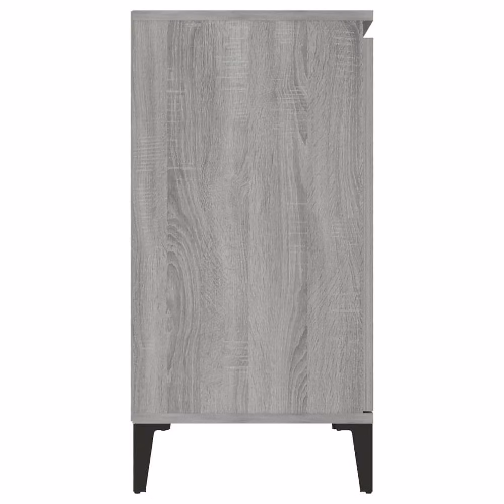 Berkfield Home Grey Sonoma Sideboard in Engineered Wood, W/D/H: 104 x 35 x 70 cm – 3
