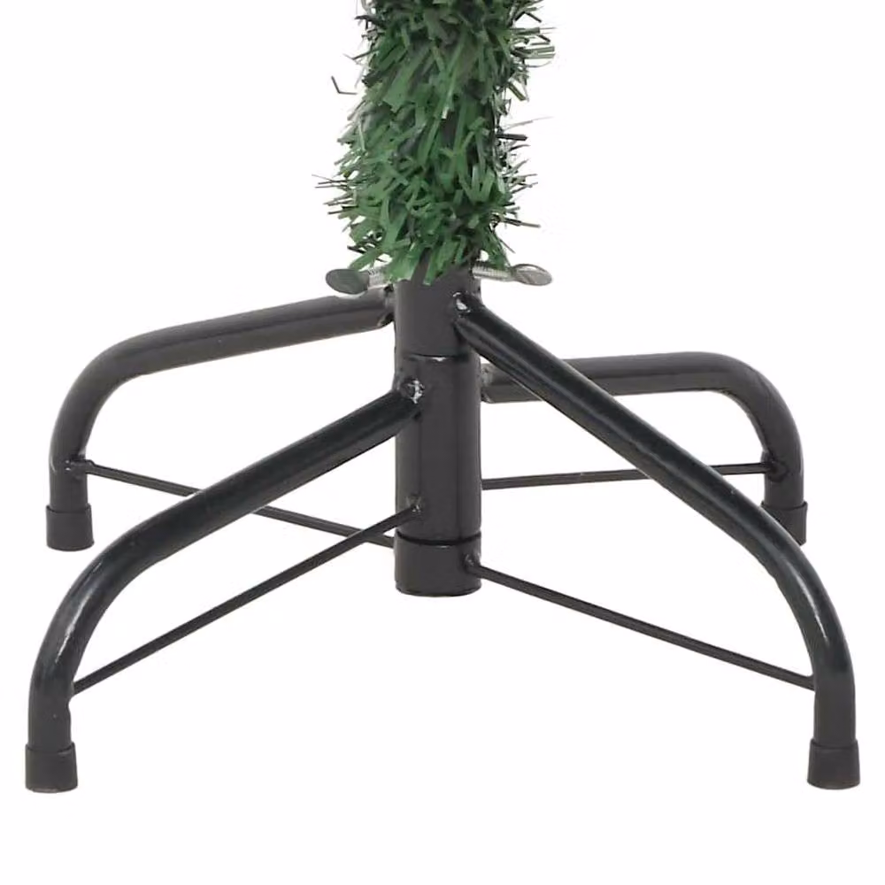 Berkfield Home Lush Christmas Tree with 300 LEDs and Stand, Green, H 180 x W 90 x D 90 cm – 6