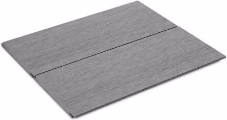 Ecoscape WPC Composite Panel Cladding Board, Flint Grey, Width: 132 mm, Length: 3.6 m