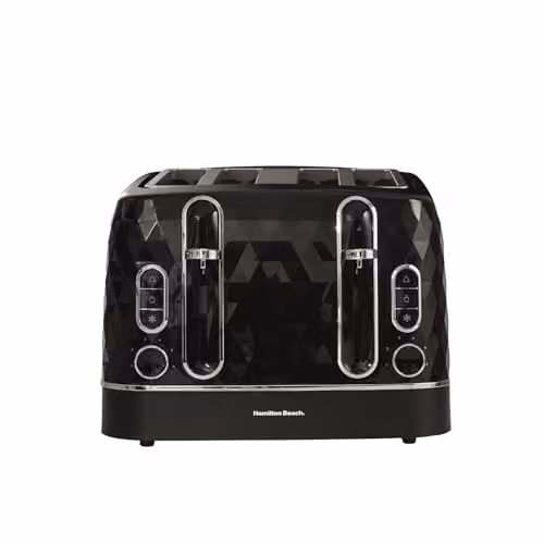Hamilton Beach Diamond 4 Slice Toaster, 2300W, Black – 1