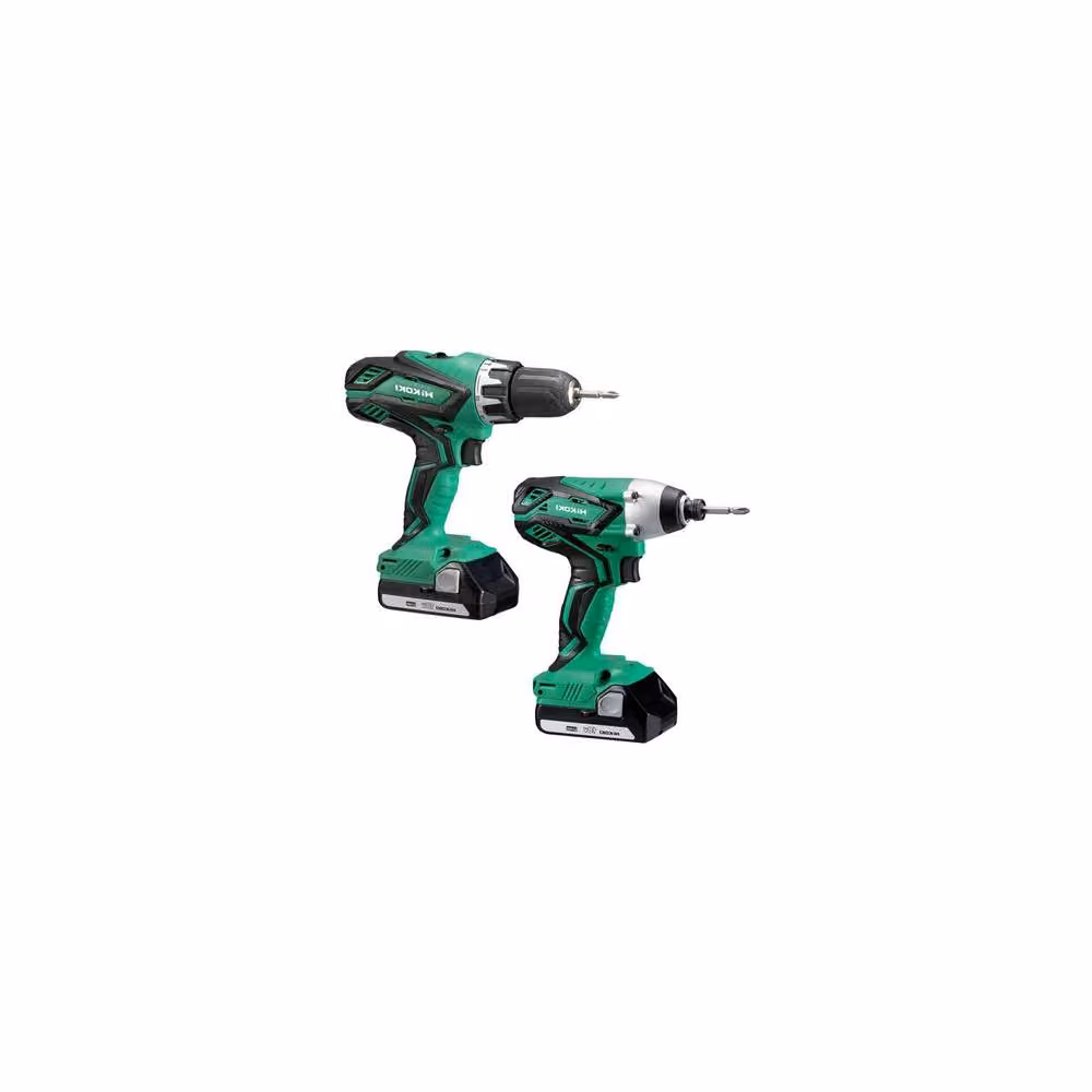 HiKOKI KC18DGLJAZ Twin Pack 18V Rechargeable Battery with 2 x 1.5Ah Li-ion Cells in Green – 2