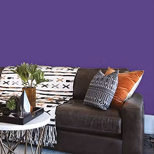 Johnstone's Matt Washable Wall and Ceiling Paint in Purple, 2.5L – 4