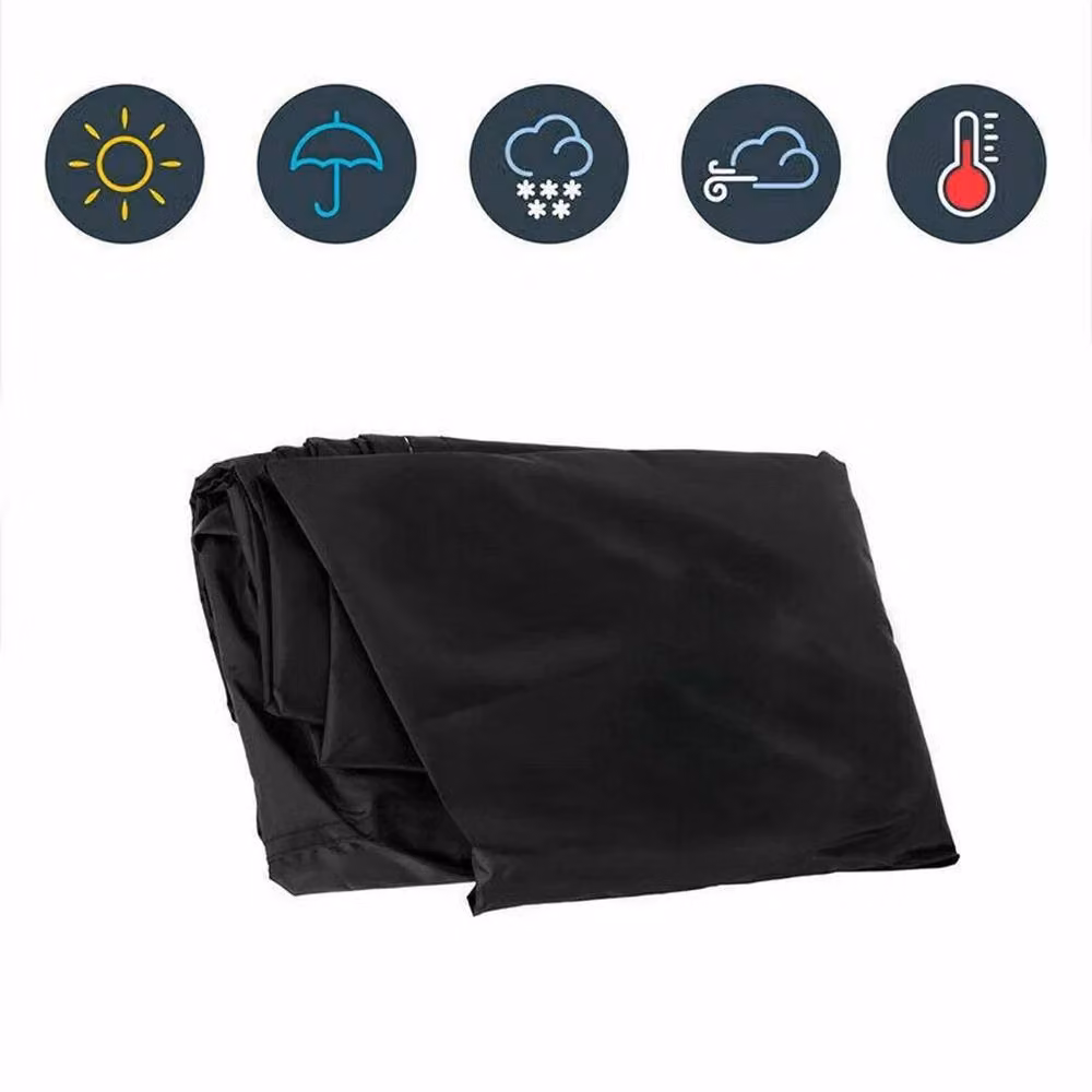 SPETLEK Waterproof Black BBQ Chiminea Cover, W/D/H: 100 x 100 x 122 cm – 5