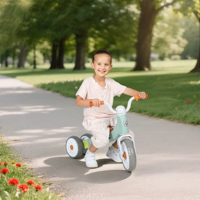 AIYAPLAY 3-Wheel Baby Balance Bike for 12-36 Months, Green