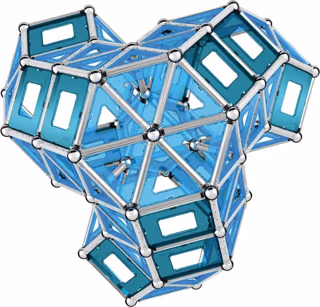 Geomag Pro-L Panels 75 pcs Blue Creative Connecting Set