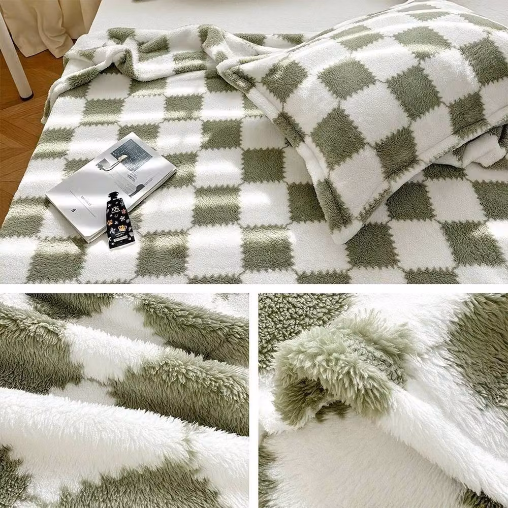 Pawnora Fluffy Green Fleece Blanket, W/D/H: 120 x 200 cm – 3