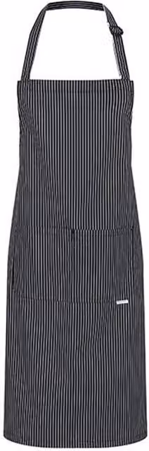 Karlowsky Carlo Bib Apron in Black – 1