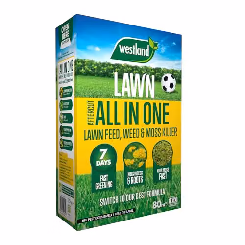 Westland Aftercut AIO Lawn Weed Killer for 80m2