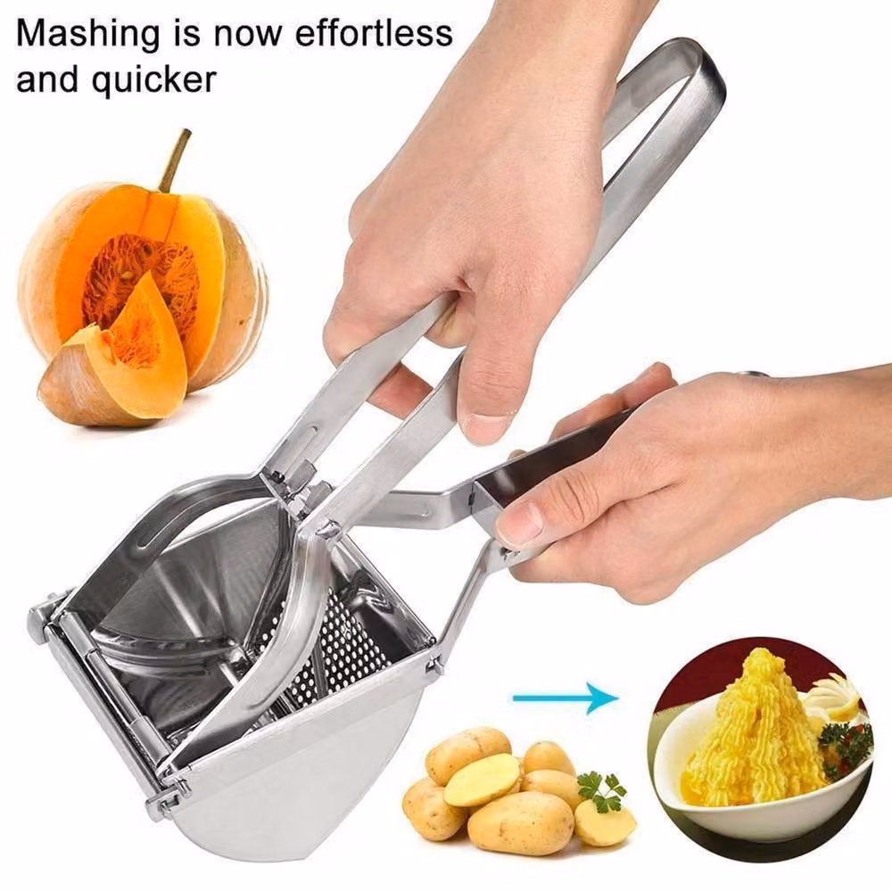 Havendro Heavy Duty Stainless Steel Potato Ricer and Vegetable Press in Silver – 2
