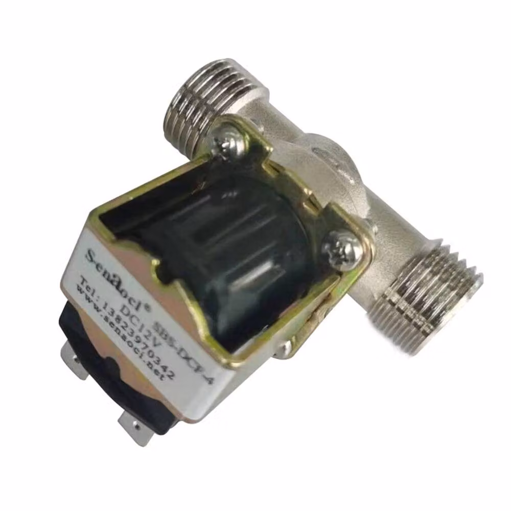 Nordara 12V 1/2 inch Brass Solenoid Valve for Water, Gas or Air in Silver – 3