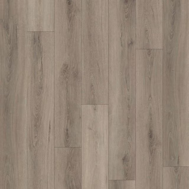 Duracore Mid Grey Wood Effect SPC Click LVT Vinyl Flooring 5.2mm