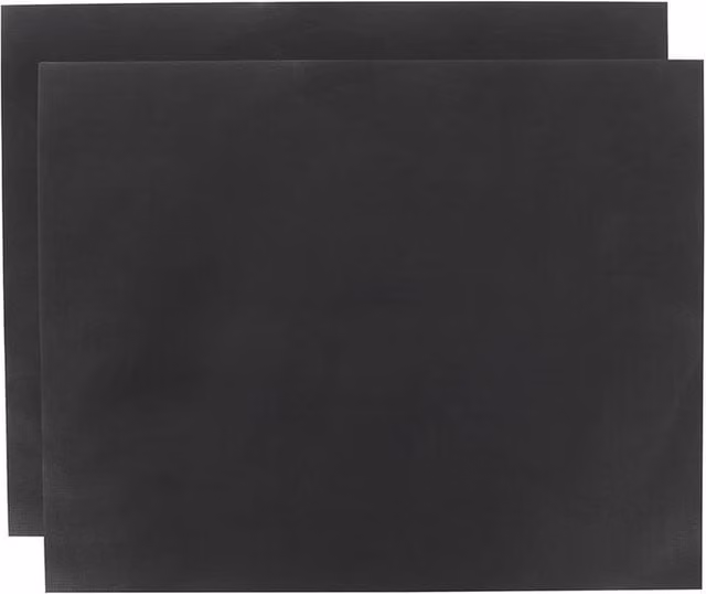 NESTLUNE Heavy Duty Non Stick Teflon Oven Cooker Liners in Black, W: 100 cm, H: 15 cm, D: 15 cm
