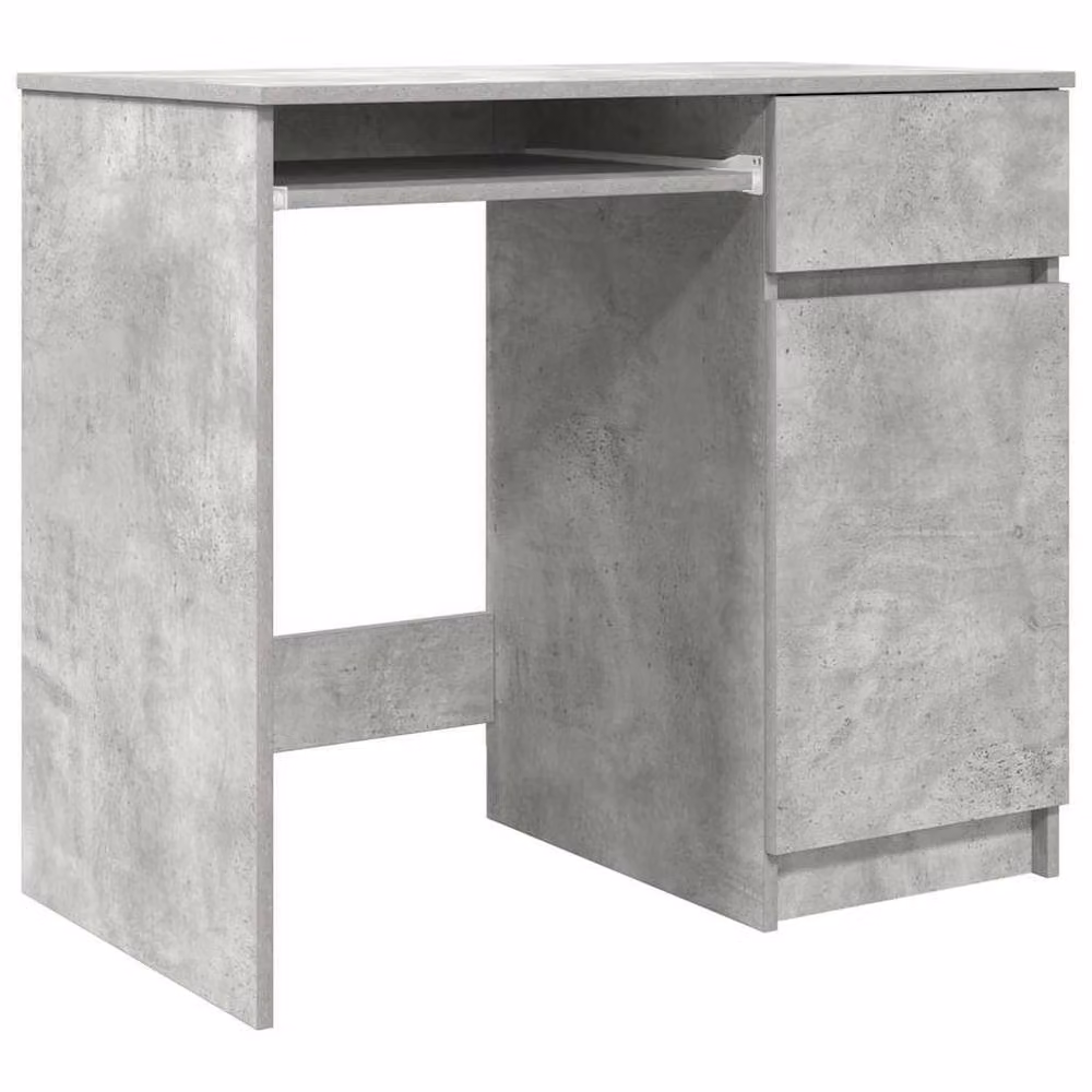 Berkfield Home Writing Desk in Grey, W/D/H: 86 x 49 x 76 cm – 2