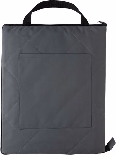 XD Design Foldable Quilted Picnic Blanket in Grey with Carry Bag – 1