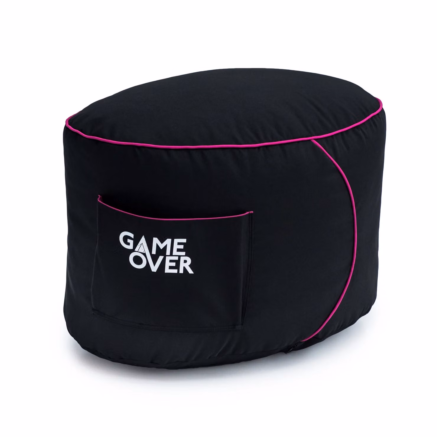 GameOver Store Dragon Skin Video Gaming Bean Bag Footstool in Black, W/D/H: 40 x 42 x 60 cm