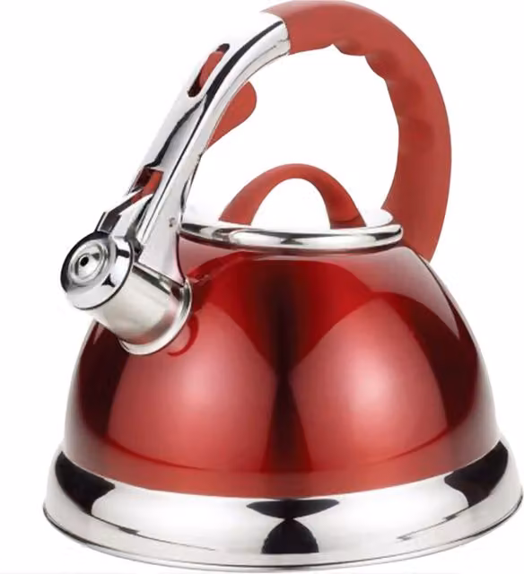 Prima Red Whistling Kettle 3.5L